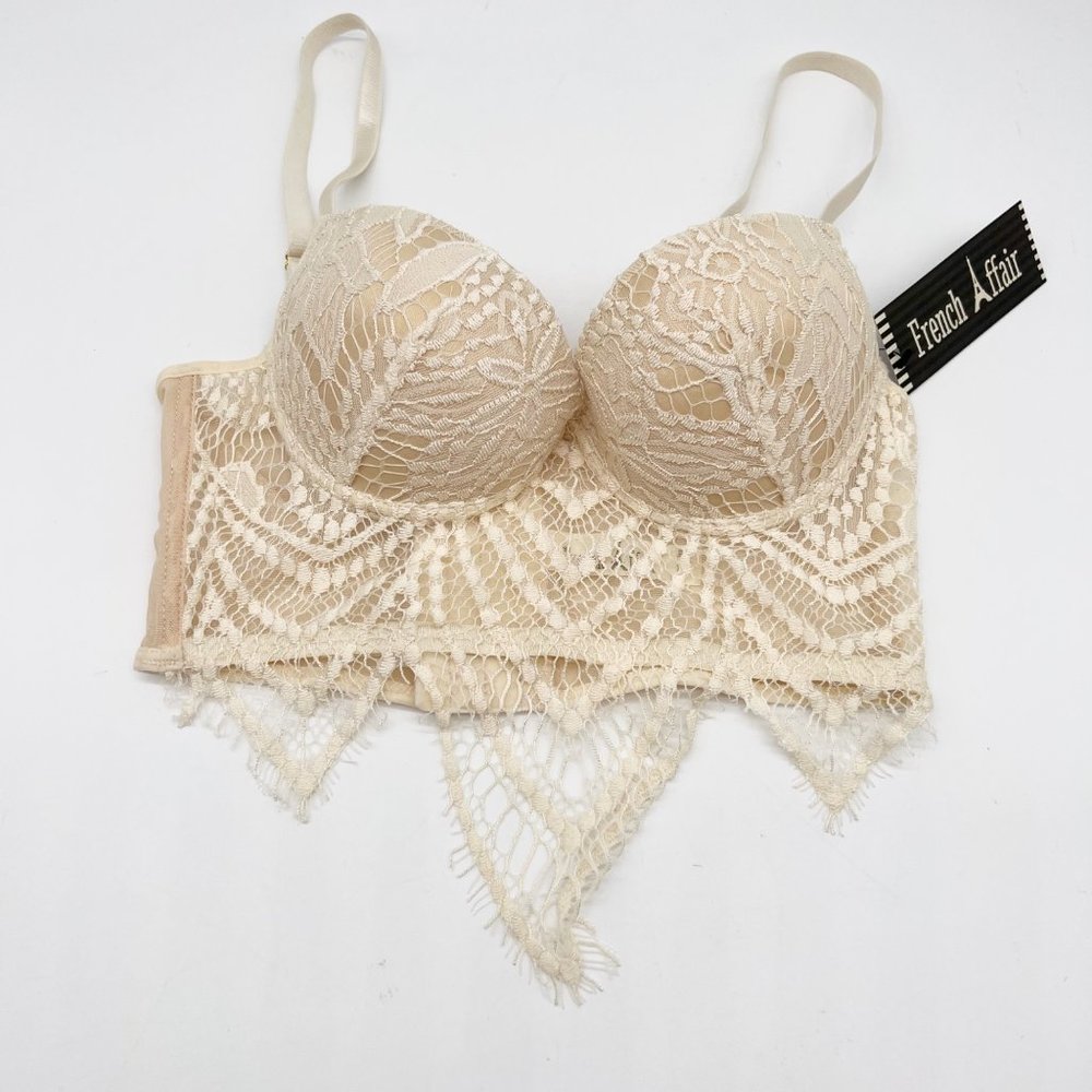 Lace Bralette in Cream